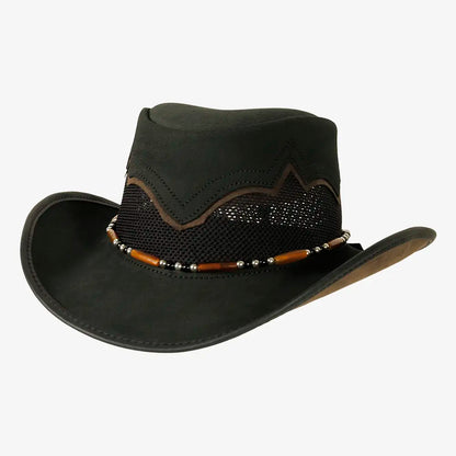 Sierra | Mens American Leather Cowboy Hat