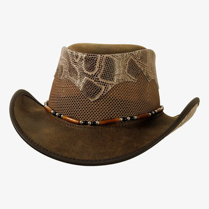 Sierra | Womens American Leather Cowgirl Hat
