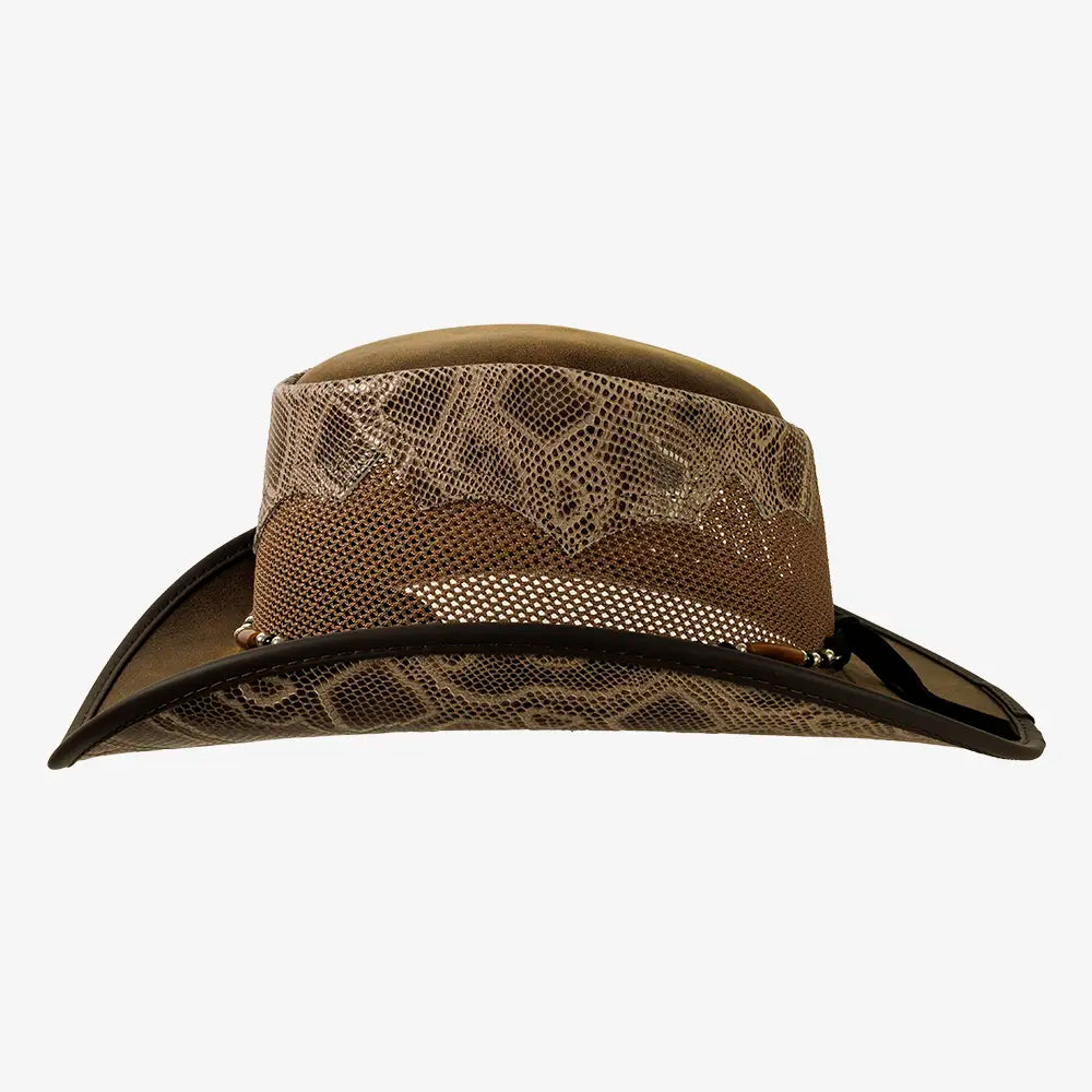 Sierra | Womens American Leather Cowgirl Hat