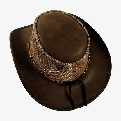 Sierra | Mens American Leather Cowboy Hat