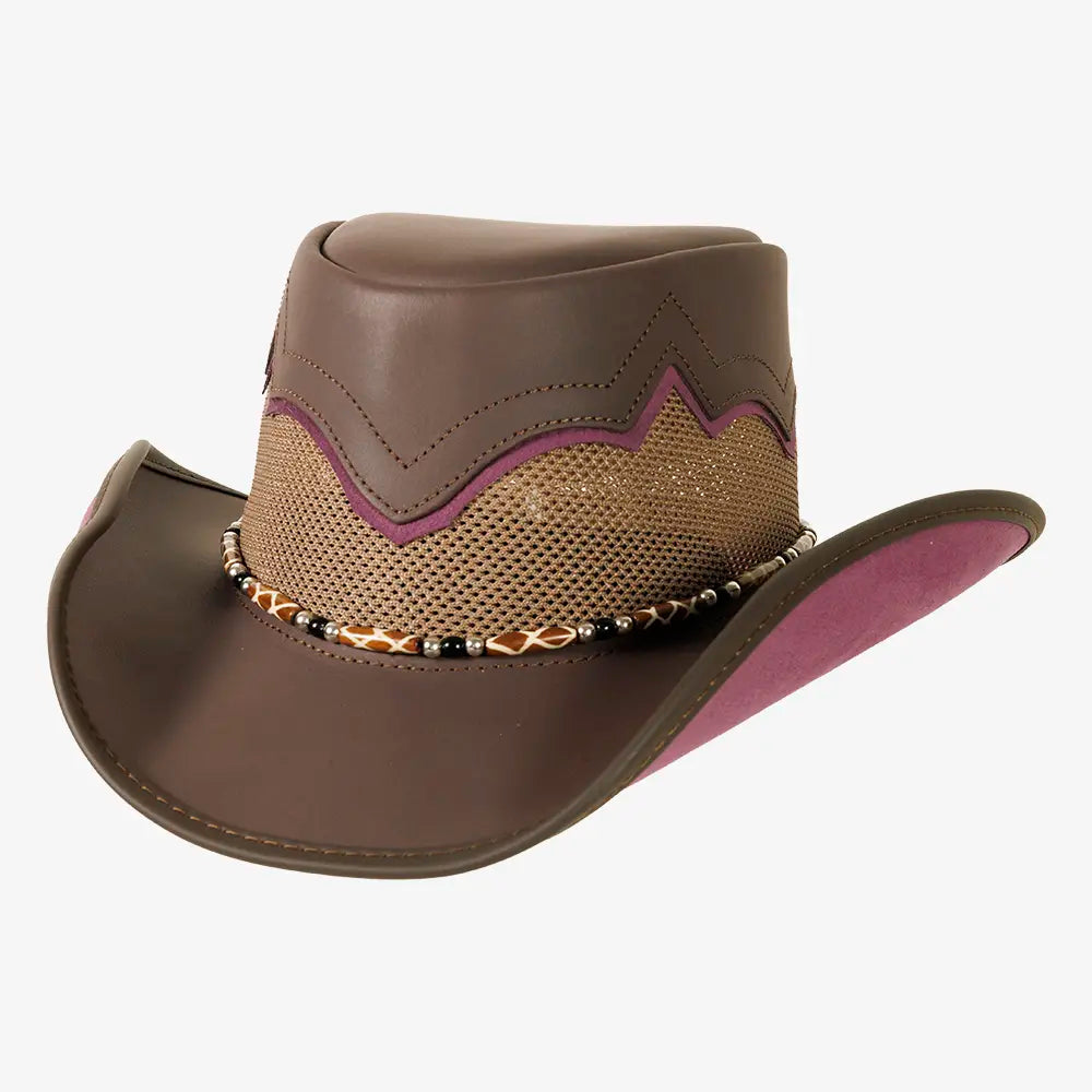Sierra | Mens American Leather Cowboy Hat