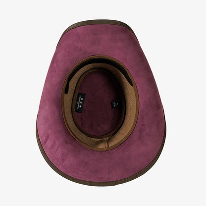 Sierra | Womens American Leather Cowgirl Hat