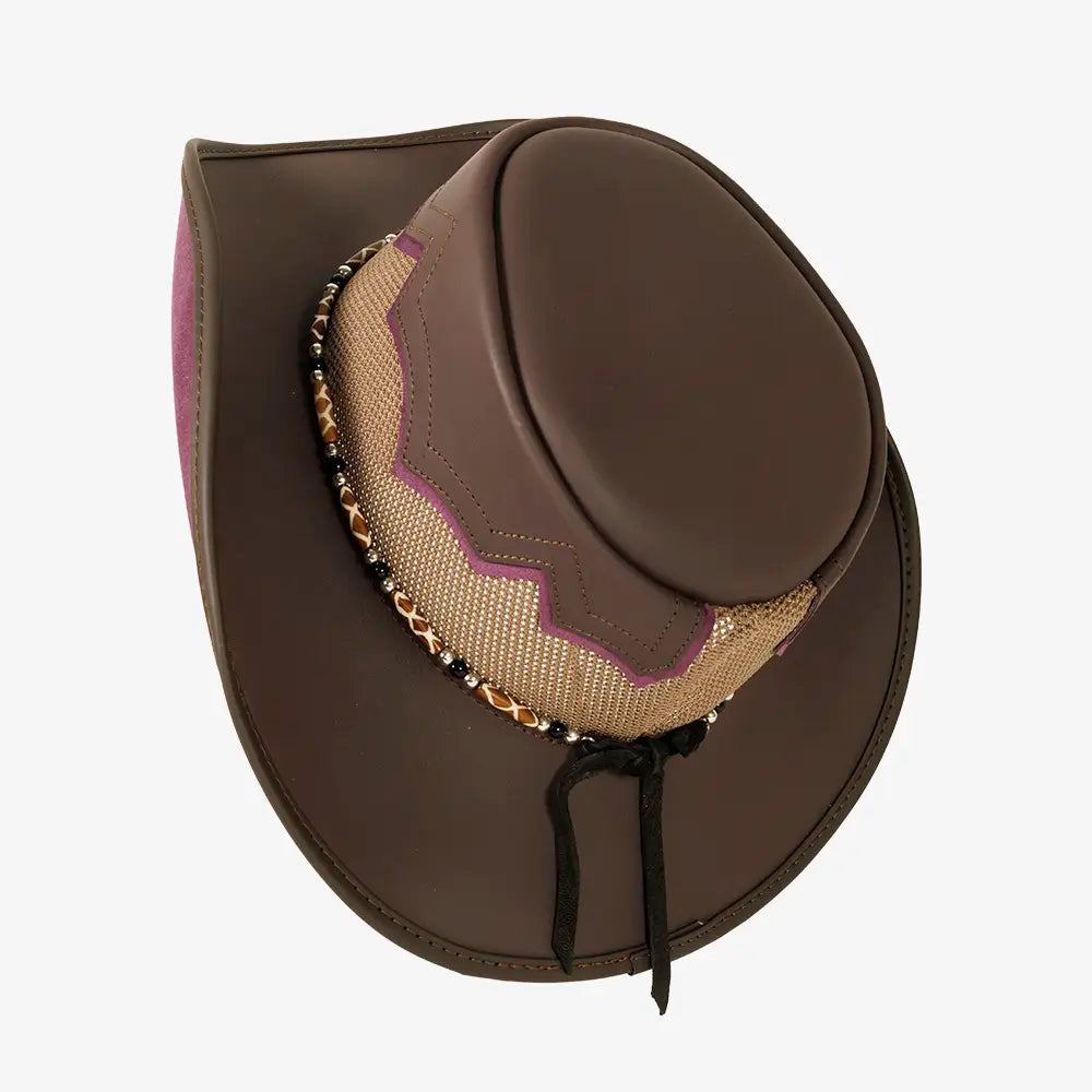 Sierra | Mens American Leather Cowboy Hat