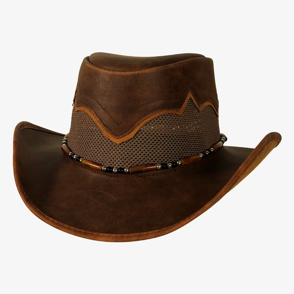 Sierra | Womens American Leather Cowgirl Hat