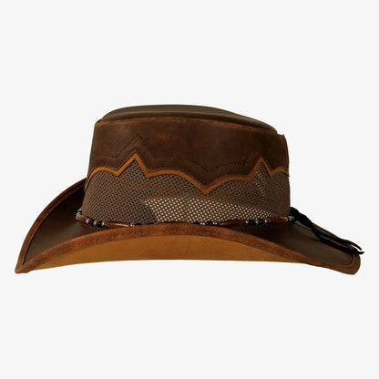Sierra | Womens American Leather Cowgirl Hat
