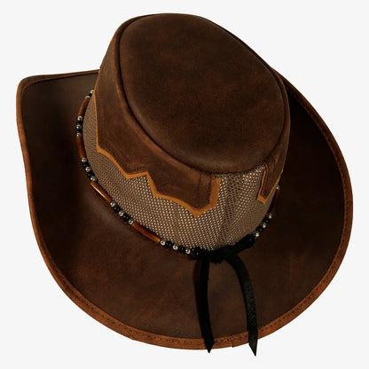 Sierra | Womens American Leather Cowgirl Hat