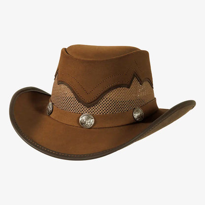 Sierra | Womens American Leather Cowgirl Hat