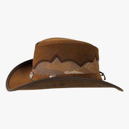 Sierra | Mens American Leather Cowboy Hat