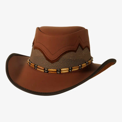 Sierra | Womens American Leather Cowgirl Hat