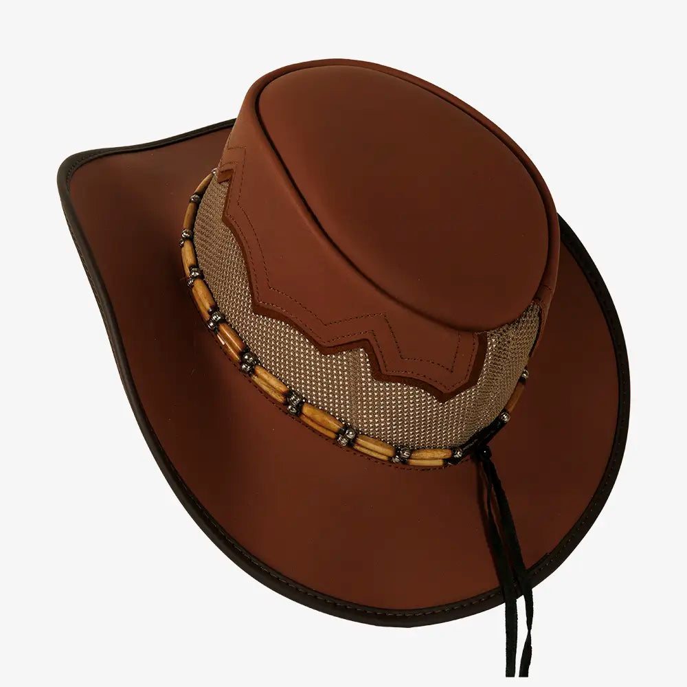 Sierra | Womens American Leather Cowgirl Hat
