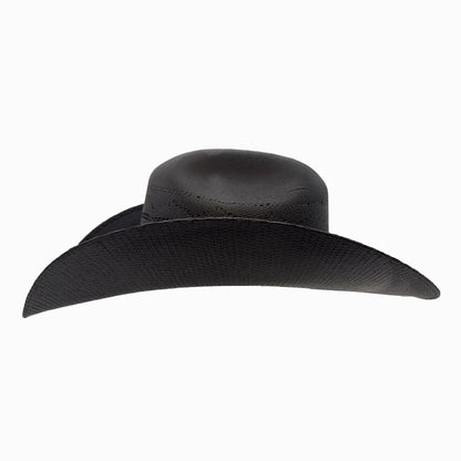 Silas | Womens Bangora Straw Cattleman Crown Cowgirl Hat