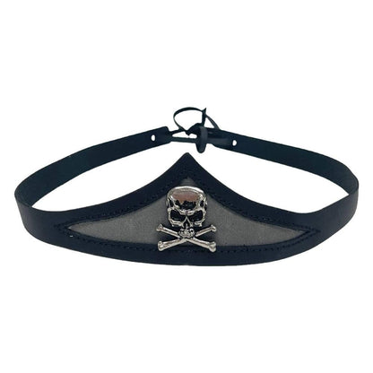 Black Band with Bold Skull and Crossbones by American Hat Makers