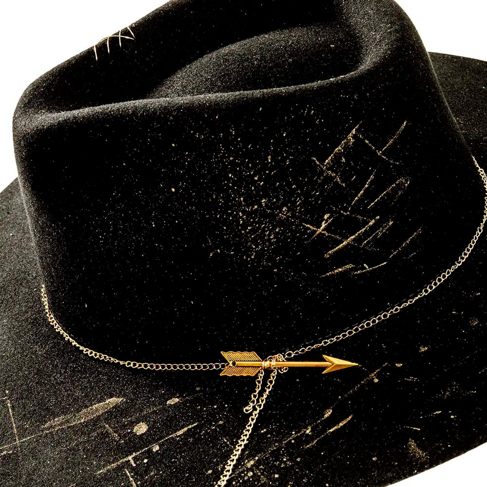 Stardusr Black Felt Fedora Closer VIew