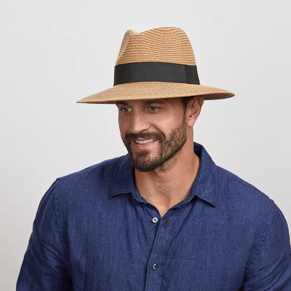 Afternoon | Mens Fedora Straw Hat