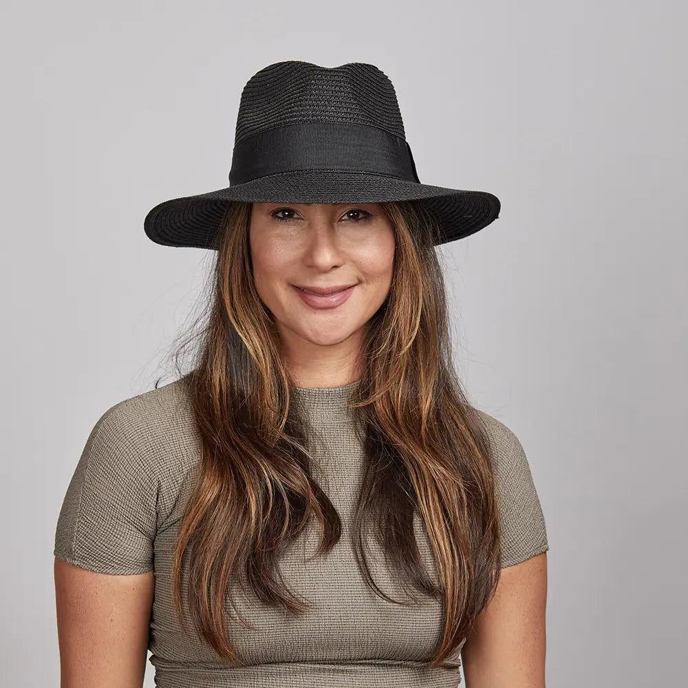 Afternoon | Womens Fedora Straw Hat