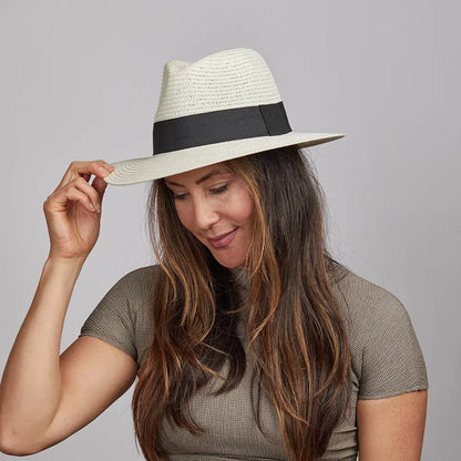 Afternoon | Womens Fedora Straw Hat