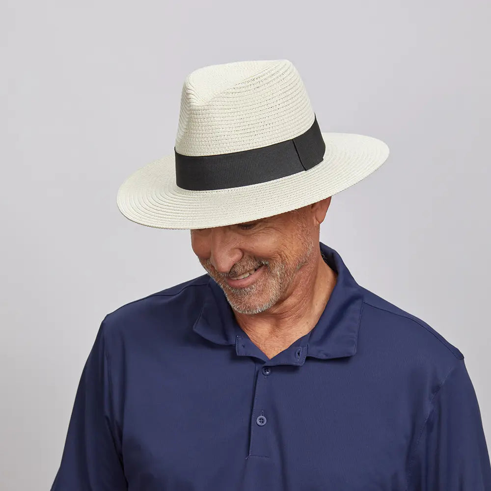 Afternoon | Mens Fedora Straw Hat