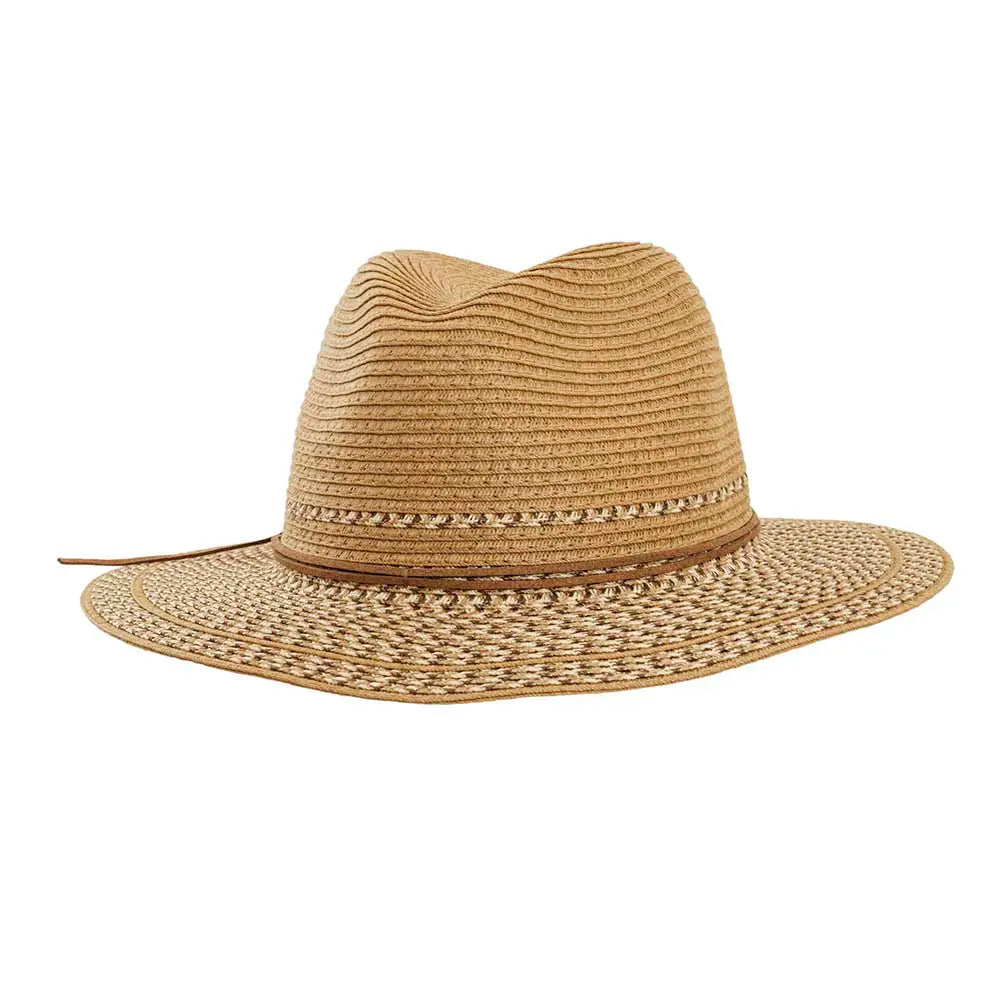 Tobago Sun Straw Hat Angled View