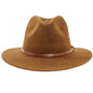 Traveler Chestnut Felt Hat Front View