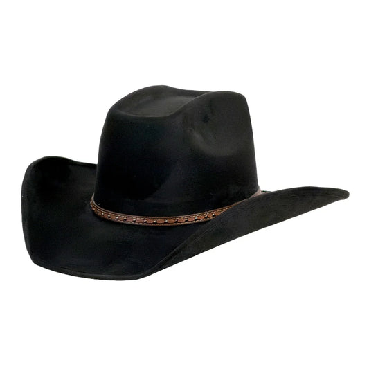 Trigger | Mens Faux Suede Cowboy Hat