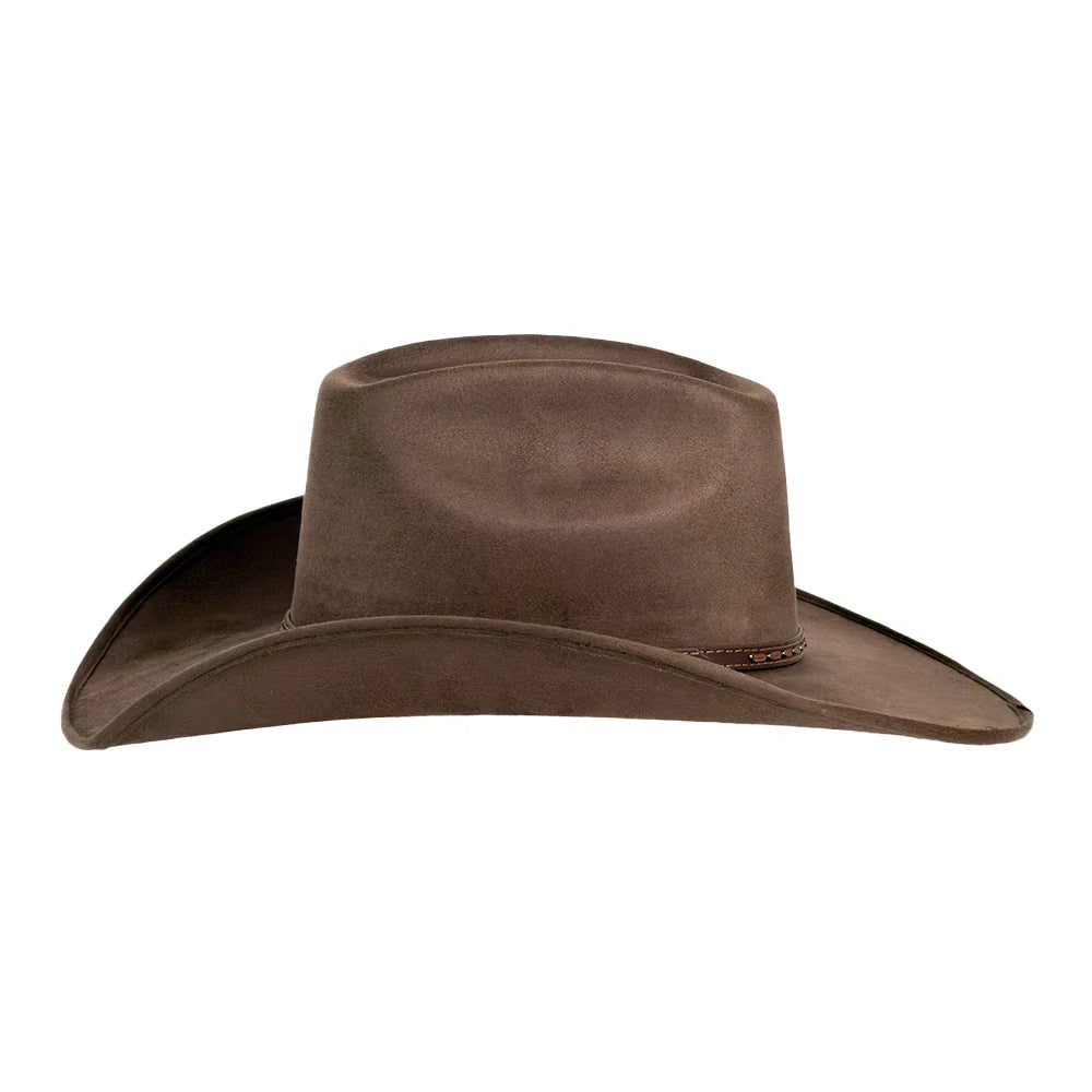 Trigger | Mens Faux Suede Cowboy Hat