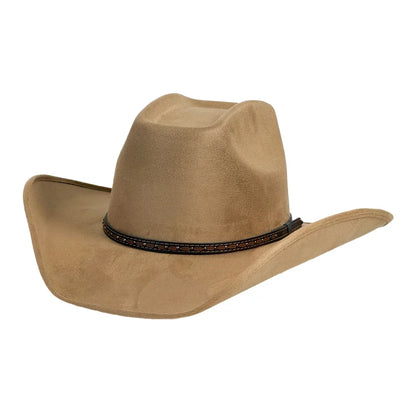 Trigger | Mens Faux Suede Cowboy Hat