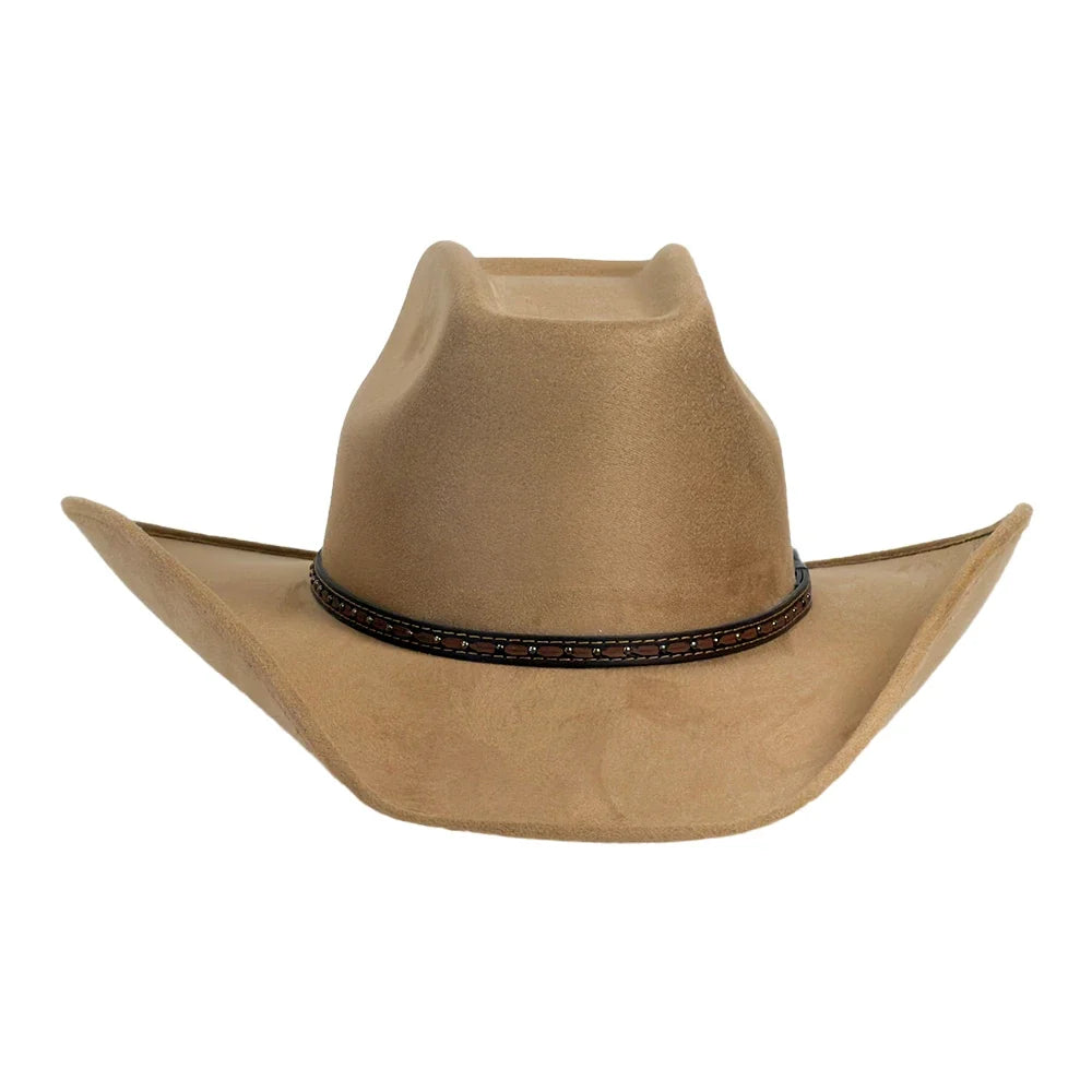 Trigger | Mens Faux Suede Cowboy Hat