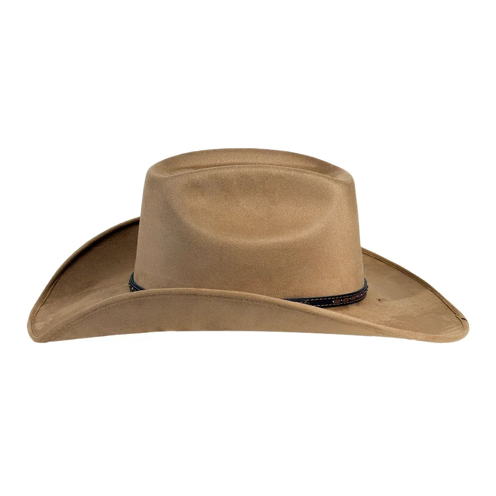 Trigger | Mens Faux Suede Cowboy Hat