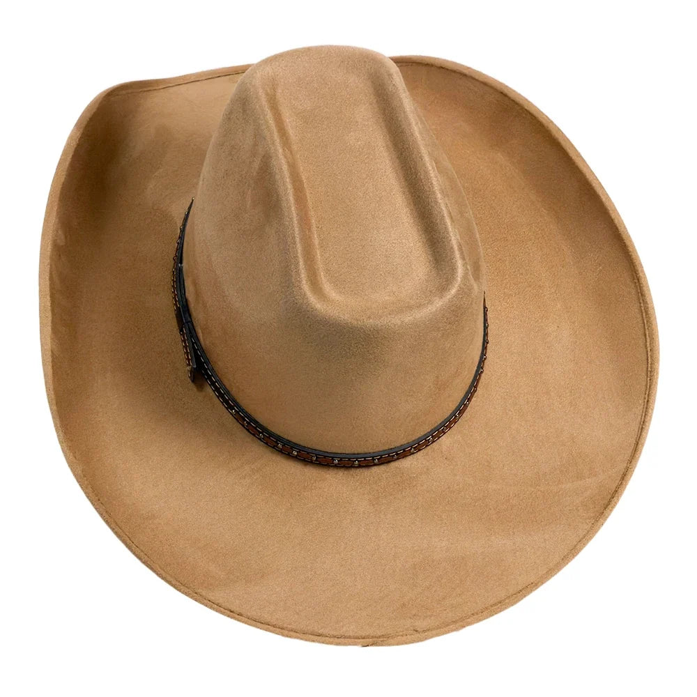 Trigger | Womens Faux Suede Cowgirl Hat