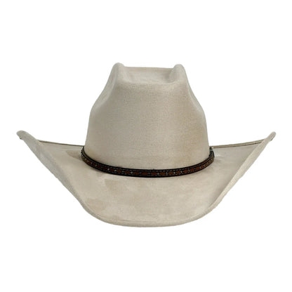 Trigger | Mens Faux Suede Cowboy Hat