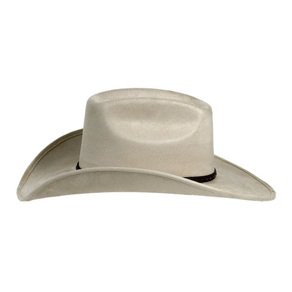 Trigger | Mens Faux Suede Cowboy Hat