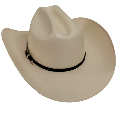 vaquero ivory cowboy hat back view