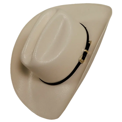 vaquero ivory cowboy hat top view