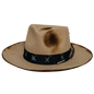 wanderer cream cowboy hat front view