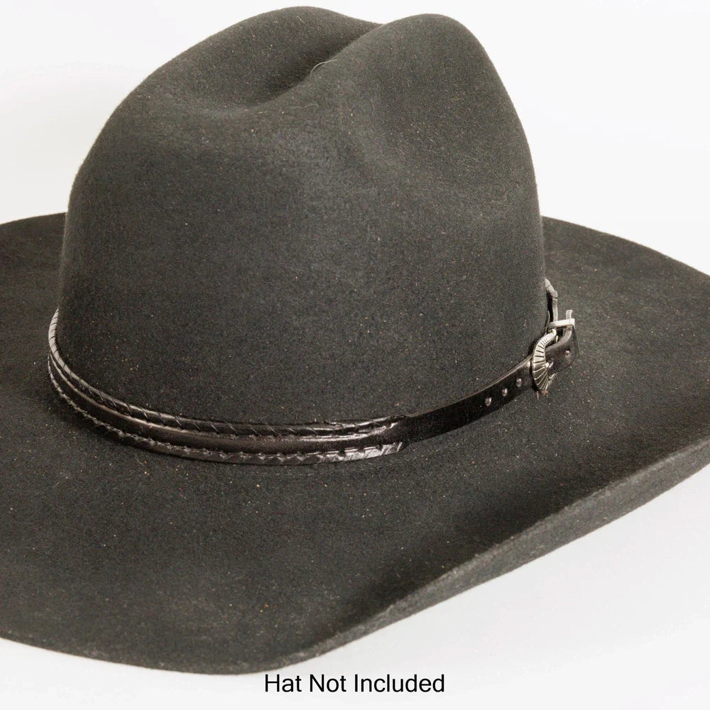 Whipstitch Brown Hat Band