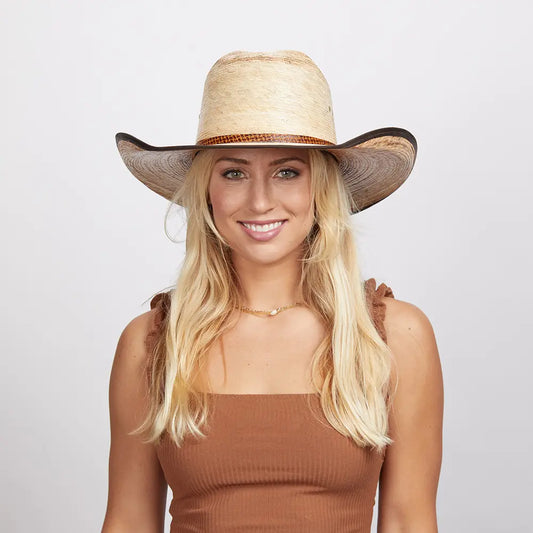 Yuma | Womens Palm Leaf Cowgirl Hat