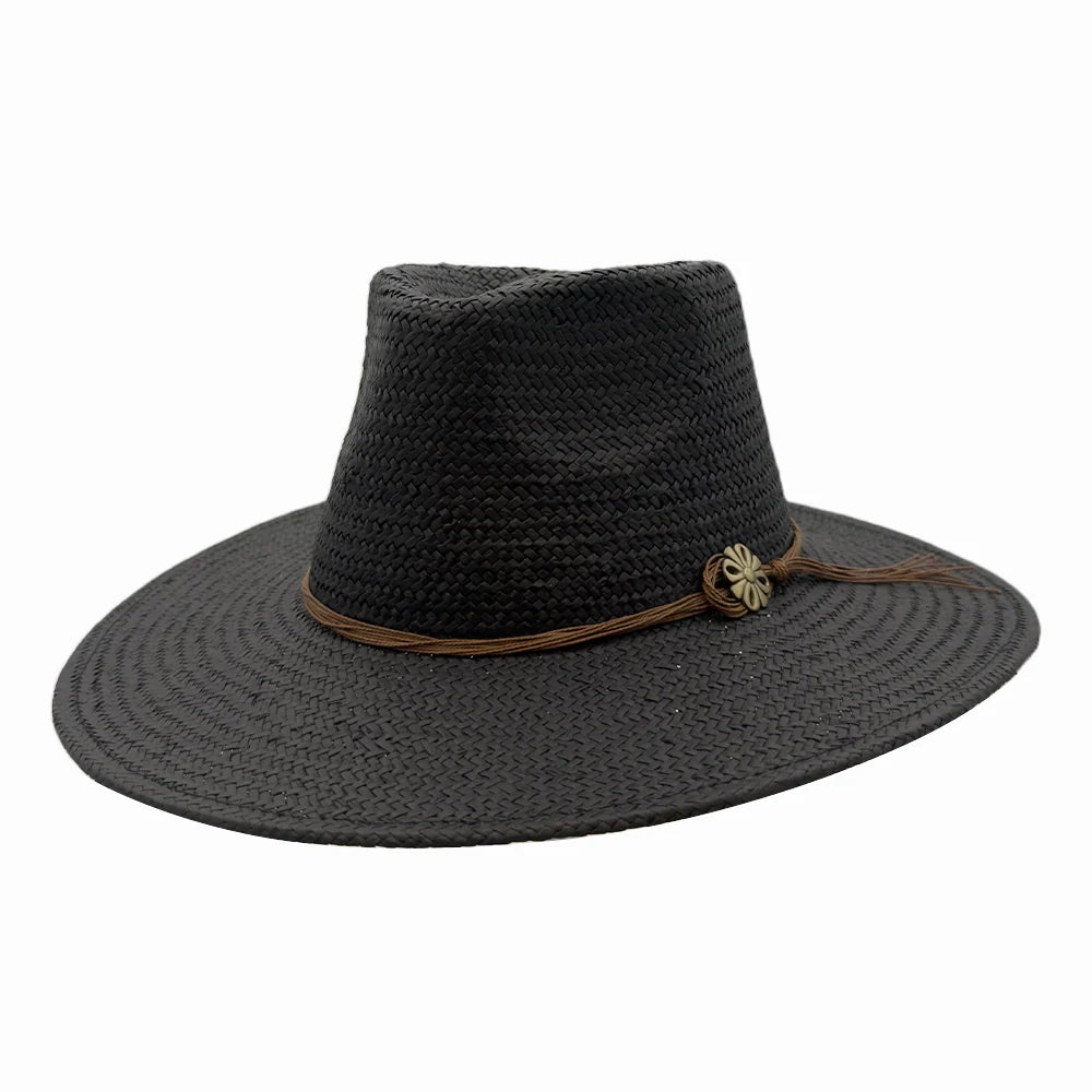 Zanzibar | Mens Straw Panama Safari Sun Hat