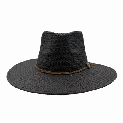 Zanzibar | Mens Straw Panama Safari Sun Hat