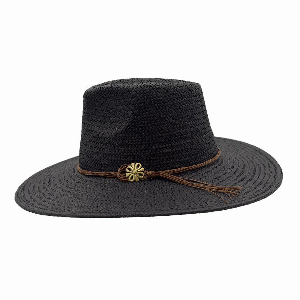 Zanzibar | Womens Straw Panama Safari Sun Hat