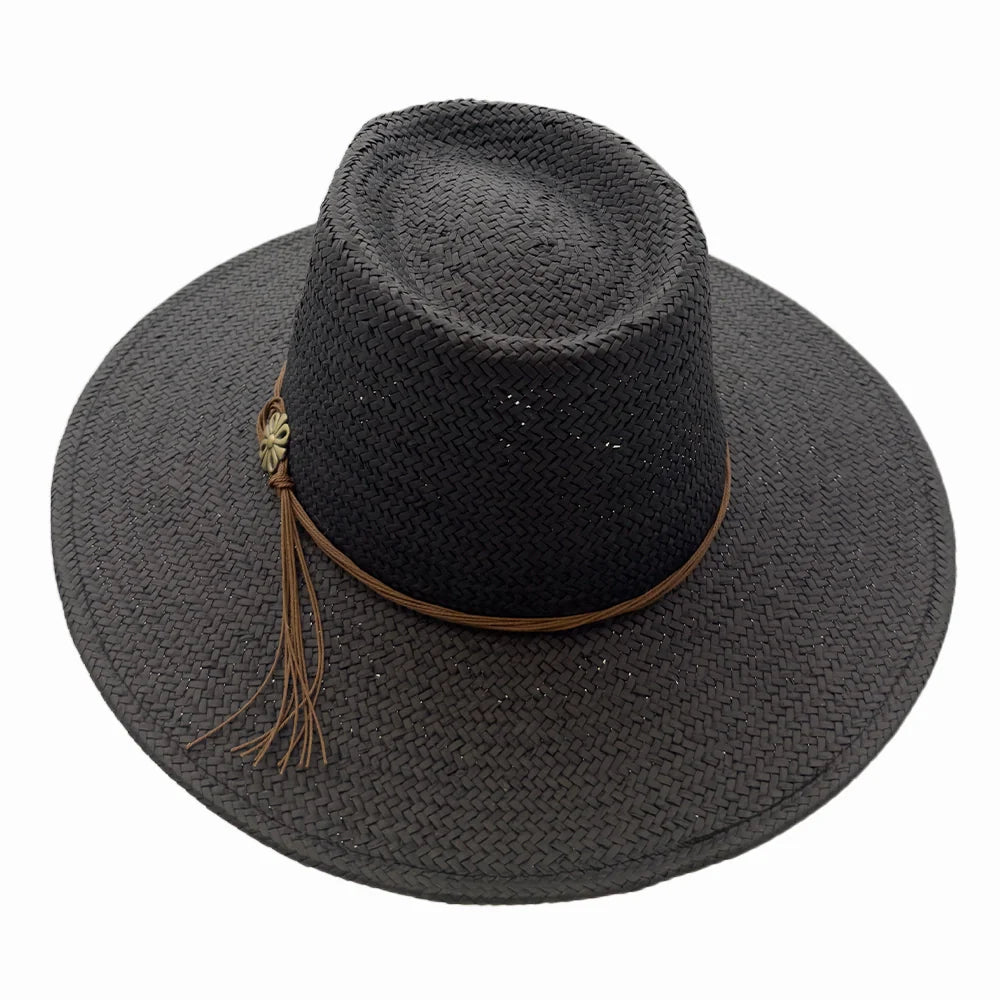 Zanzibar | Mens Straw Panama Safari Sun Hat