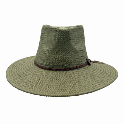 Zanzibar | Mens Straw Panama Safari Sun Hat