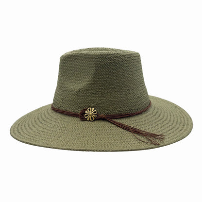 Zanzibar | Mens Straw Panama Safari Sun Hat