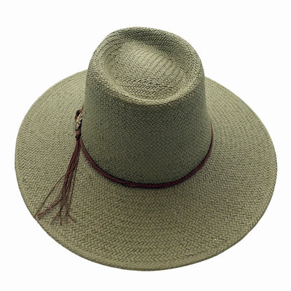 Zanzibar | Womens Straw Panama Safari Sun Hat