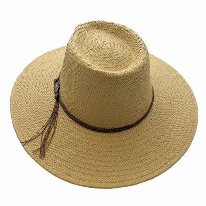 Zanzibar | Womens Straw Panama Safari Sun Hat