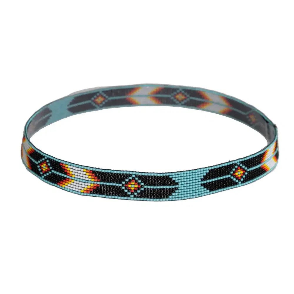 arapaho beaded hat band