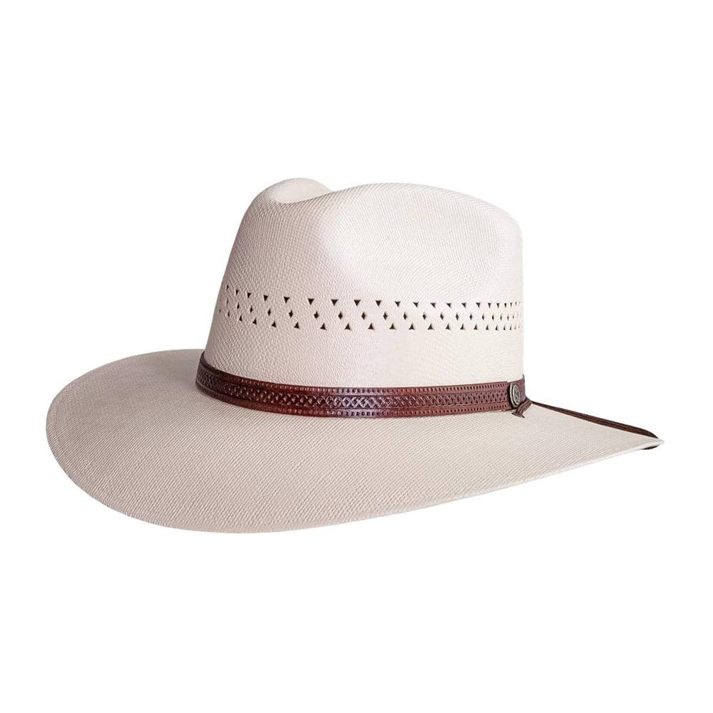 Barcelona Cream Straw Sun Hat by American Hat Makers