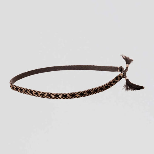 Bodie | Horsehair Leather Hat Band