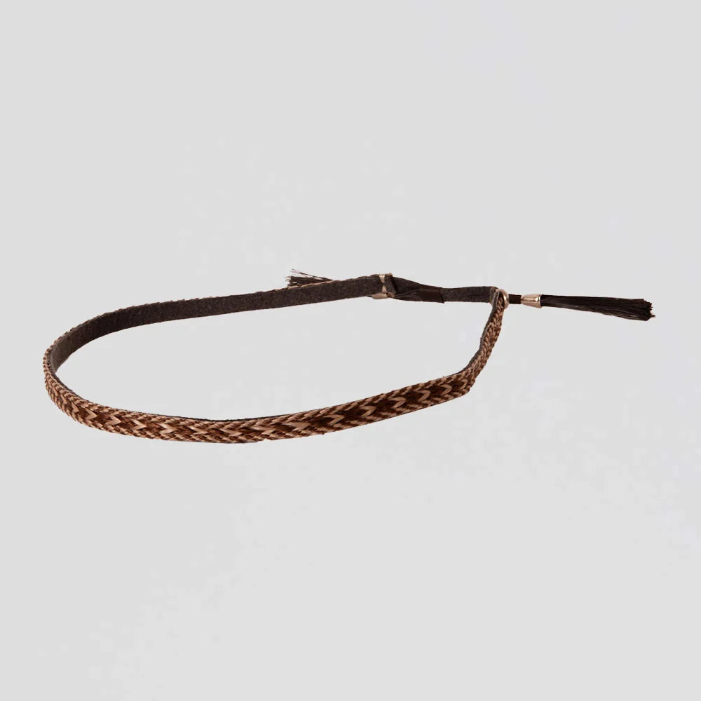 Bodie | Horsehair Leather Hat Band