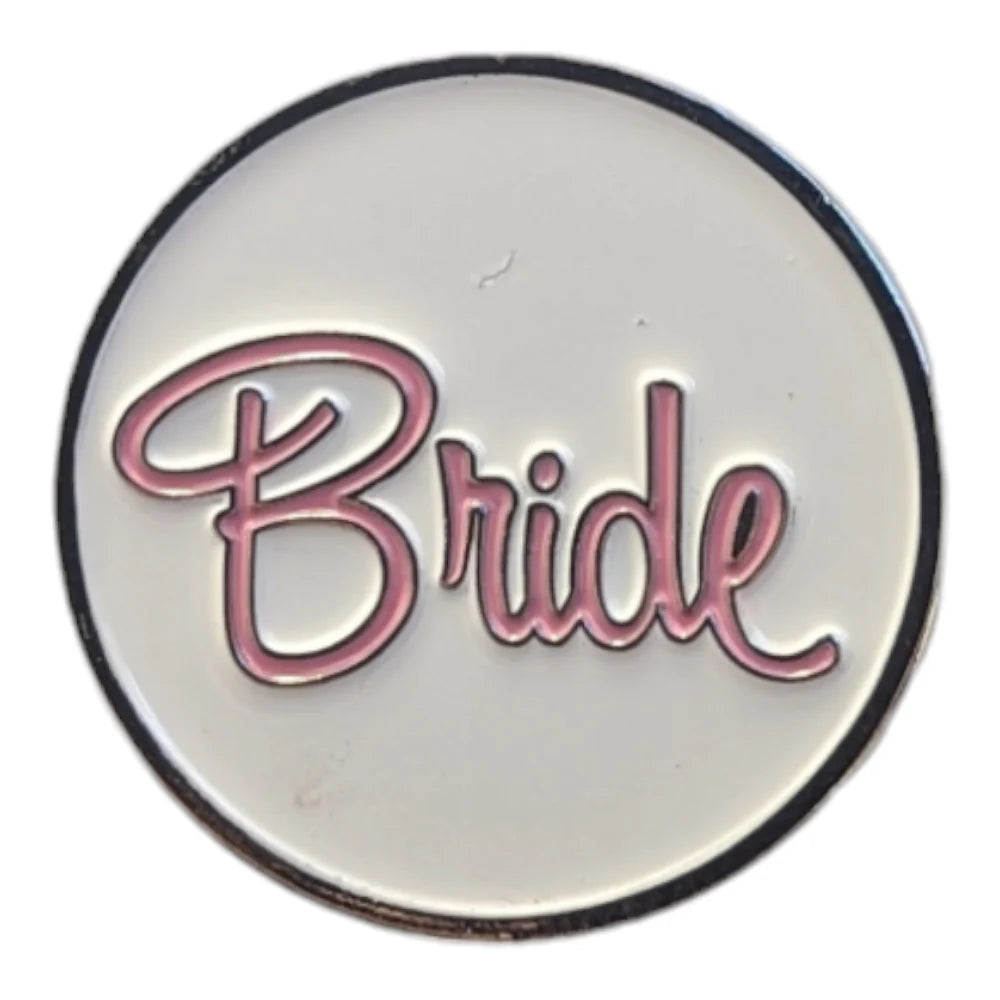 Bride Magnetic Hat Pin