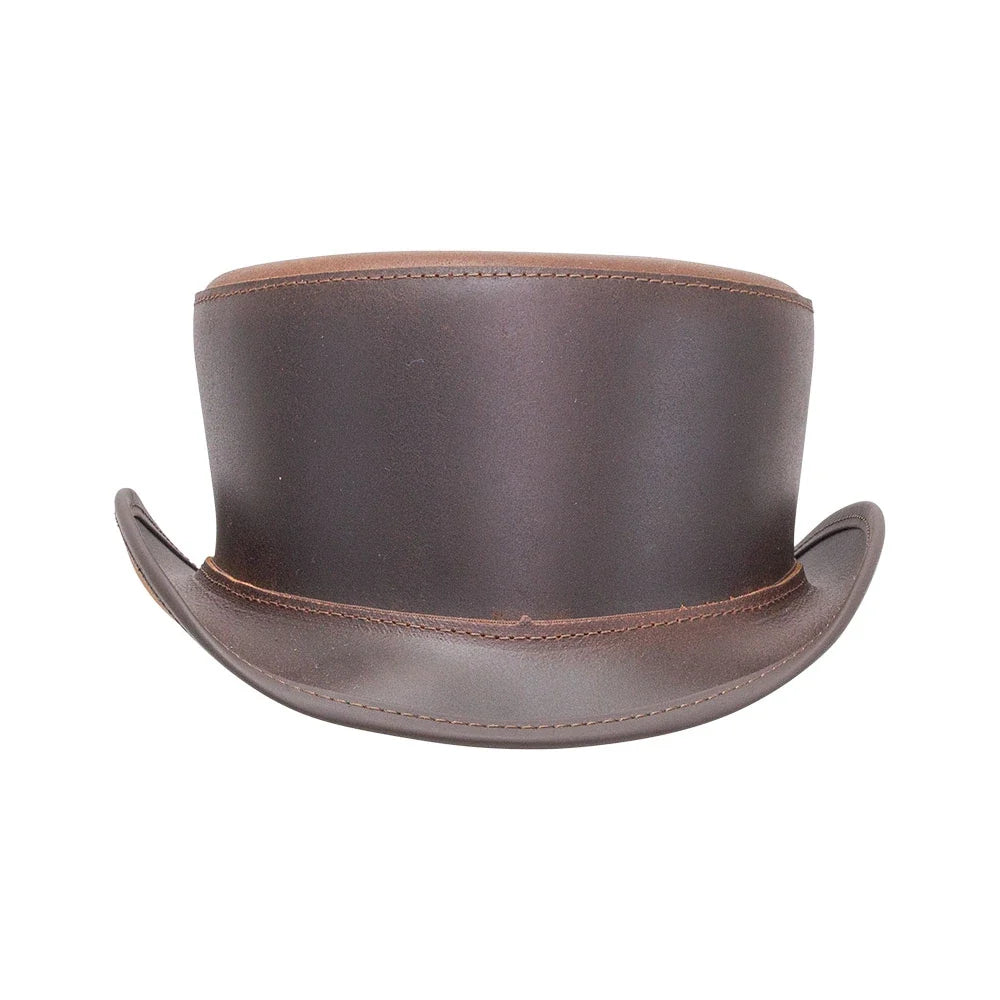 Bromley | Womens Leather Top Hat